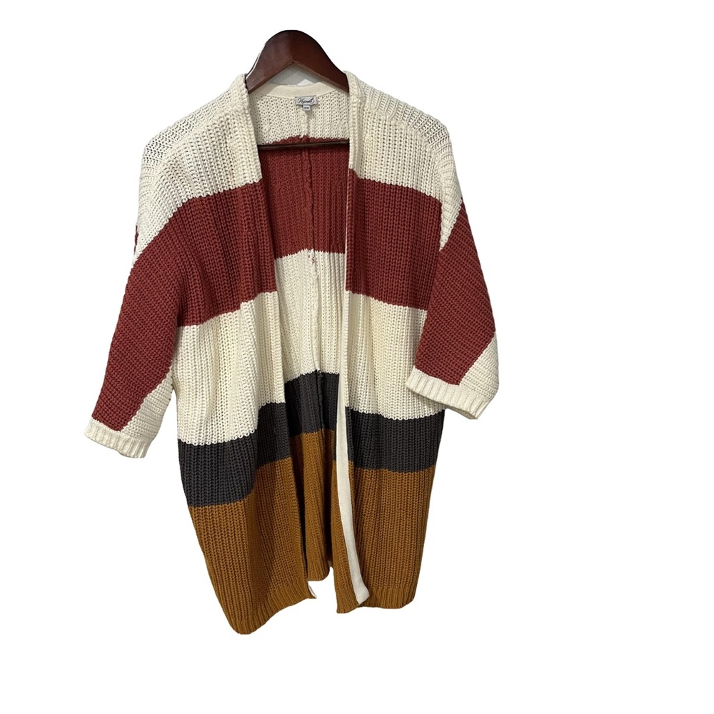 Kismet Multicolor Striped Cardigan